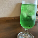 喫茶タチバナ - ソーダ水