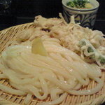 手打うどん すみた - かしわざる