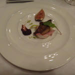シェ・コーベ - フォアグラといちじく、黒いちじくのジャム
