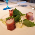 キメラ - 函館産北海蛸の低温柔らか蒸しとセロリ×３