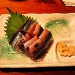 海味 はちきょう - さんま刺し