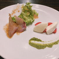 MAIMON GINZA - 前菜　寒鰤のカルパッチョ