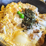 Tonkatsu Yachiyonishiten - かつ丼　アップ