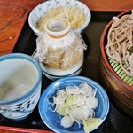 いたや - 「つけ汁・薬味・天かす」です(10/4UP)