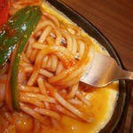 喫茶リッチ - 鉄板ナポリタン④up