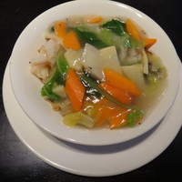 開化亭 - あんかけそば（700円）