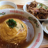 蒲生中華 信 - 料理写真:・日替わり定食 [天津飯と唐揚げ]