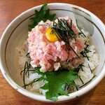 丼の芝楽 - 港のネギトロ丼　 ¥940（税込） ＊ネギトロましまし（＋¥320）！