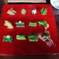 たでの葉 - 山菜盛り合わせ