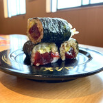 Sushi Ro Iwatsu Kiten - ・天然インドまぐろの五香鉄火 300円/税抜