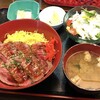 駒八 - ステーキ丼とサラダランチ