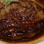 ガスト - 月木ランチ ハンバーグデミグラスソース＆コロッケのハンバーグ