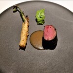 レスピラシオン - 【Ciervo con verduras de temporada】日本鹿