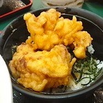 小諸そば - 2012/10 ミニから揚げ丼