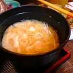 てぃんさぐぬ花 - カツオの味が強い味噌汁