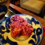 てぃんさぐぬ花 - 紫芋のサラダ