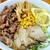 ゑびすや - 料理写真:生姜ラーメン、チャーシュー、シナチク、鶏肉トッピング(笑)