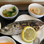 ささら - アジ塩焼き