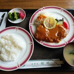 樹林 - 味噌カツ定食　ご飯小