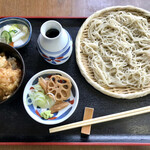 Nihachi Soba Hirai - ランチ　とり天丼セット