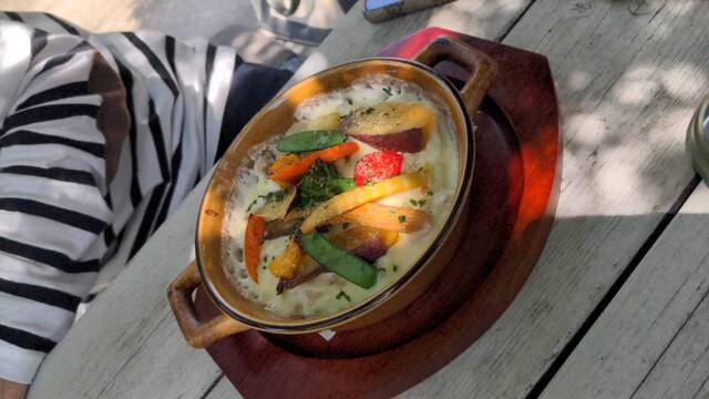 読売ランド前では貴重な犬連れランチできるカフェ By Marsa0210 カフェ ド シュロ 読売ランド前 カフェ 食べログ