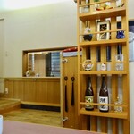 蕎彩庵 - 奥に製麺室が見えます。