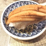 鮪蔵 - 穴子のにぎり