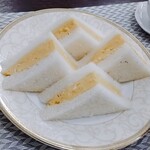 カフェ ド フフ - たまごサンドイッチ