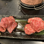 炭火焼肉 ぐら - 「ぐらハラミ」と「ぐらカルビ」もオーダーします！