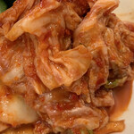 炭火焼肉 ぐら - 白菜キムチも美味しいっ！！