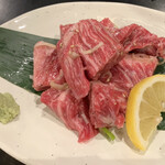 炭火焼肉 ぐら - 「中落ちカルビ」も追加しちゃいました！！