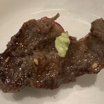 炭火焼肉 ぐら - 山葵がよく合いますp(*＾-＾*)q