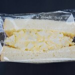ミルク - 食パン玉子サンド