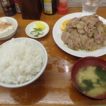 Kagetsu Shokudou - 焼肉定食　Ｗ盛