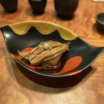 粋季 - 穴子と丸茄子の煮浸し