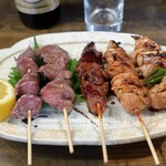 やきとり５種盛り合わせ