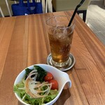 Cafe&Bar PARK - サラダ、ジンジャーエール【2021.3】