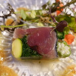 四間道レストランMATSUURA - 鰹のテリーヌ