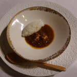 四間道レストランMATSUURA - オマール海老のカレー