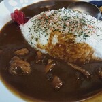 津軽煮干中華蕎麦 サムライブギー - カレー（アップ）