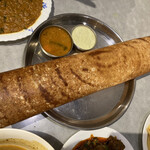 スリマンガラム - ギーローストドーサの香ばしさよ