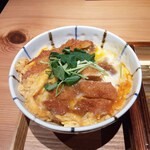 蕎麦前酒場 はんさむ - チキンカツ丼