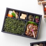 山本山 ふじヱ茶房 - 海苔重－牛すき焼き－