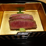 日本料理 とくを - 黒毛和牛のステーキ