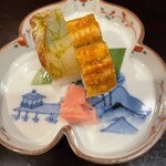 日本料理 とくを - 鯛とハモの小袖寿司