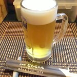 Izakaya Tomochan - 晩酌セットの生ビール