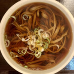 手打ちそばさくら - かけそば