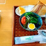 ｃａｆｅ・おりおん小泉 - 料理写真:ホットサンドセット