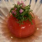 酒彩料理 茂正 - フルーツトマトの紫蘇酢