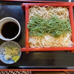 芝大門 更科布屋 - 三色蕎麦